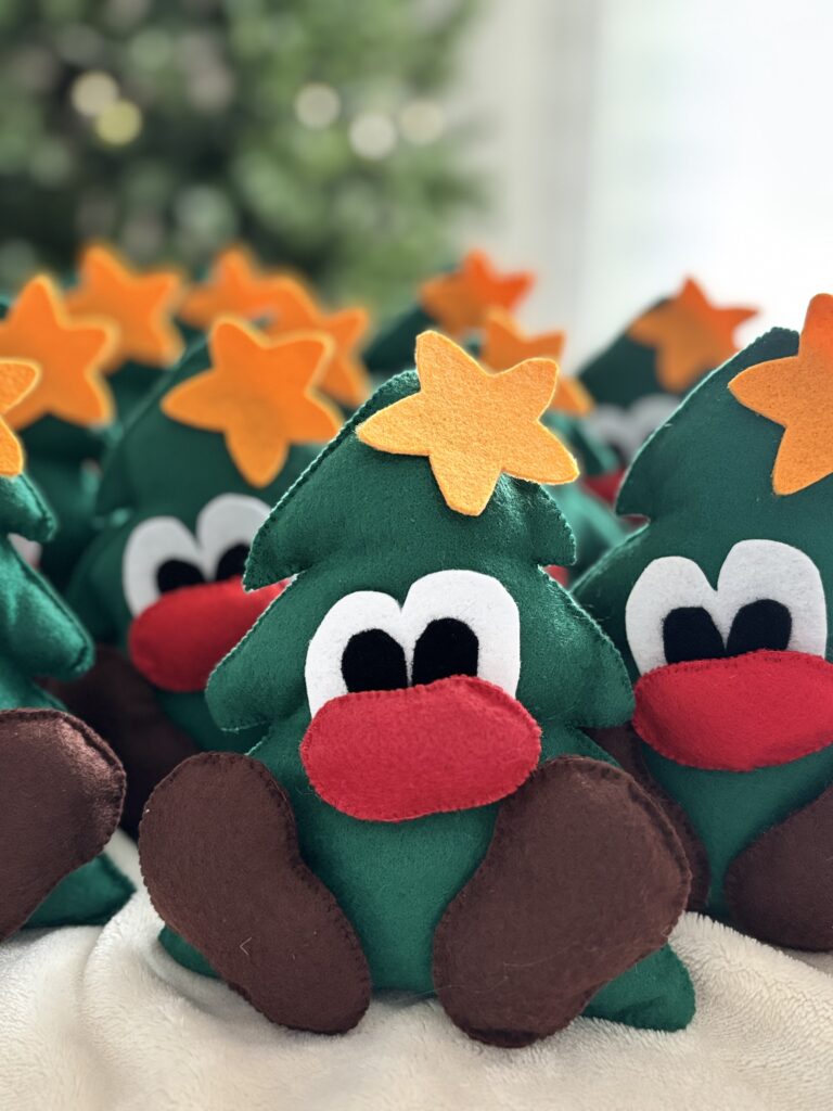 pupazzo albero natale