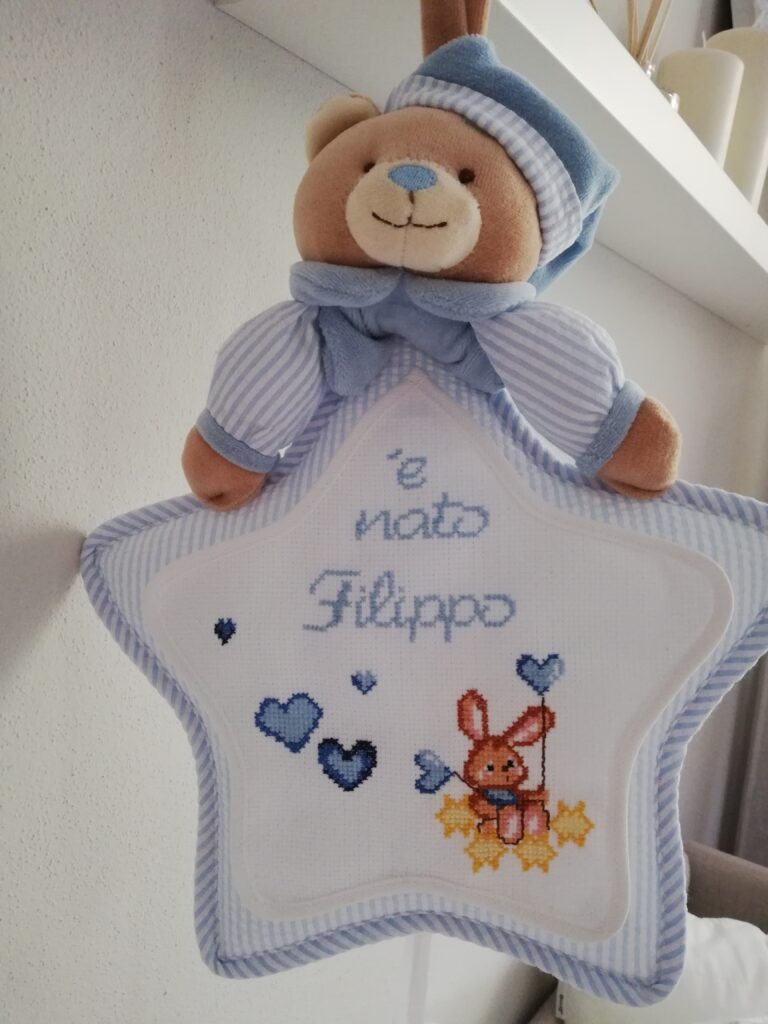 fiocco nascita azzurro