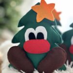 Pupazzo Albero di Natale in pannolenci